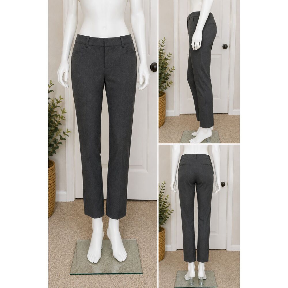 Old Navy Pixie Women’s Size 10 Charcoal Gray Secret Slim Pockets Stretch